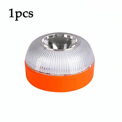 Car Emergency Beacon Light V16 Homologated Dgt Approved USB Rechargeable Magnetic Induction Strobe Light Car Emergency Light