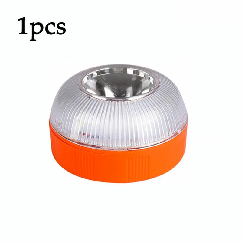 Car Emergency Beacon Light V16 Homologated Dgt Approved USB Rechargeable Magnetic Induction Strobe Light Car Emergency Light